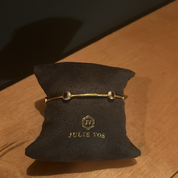 Julie Vos Milano Bangle - Cubic Zirconia/Medium - Picture 2 of 2